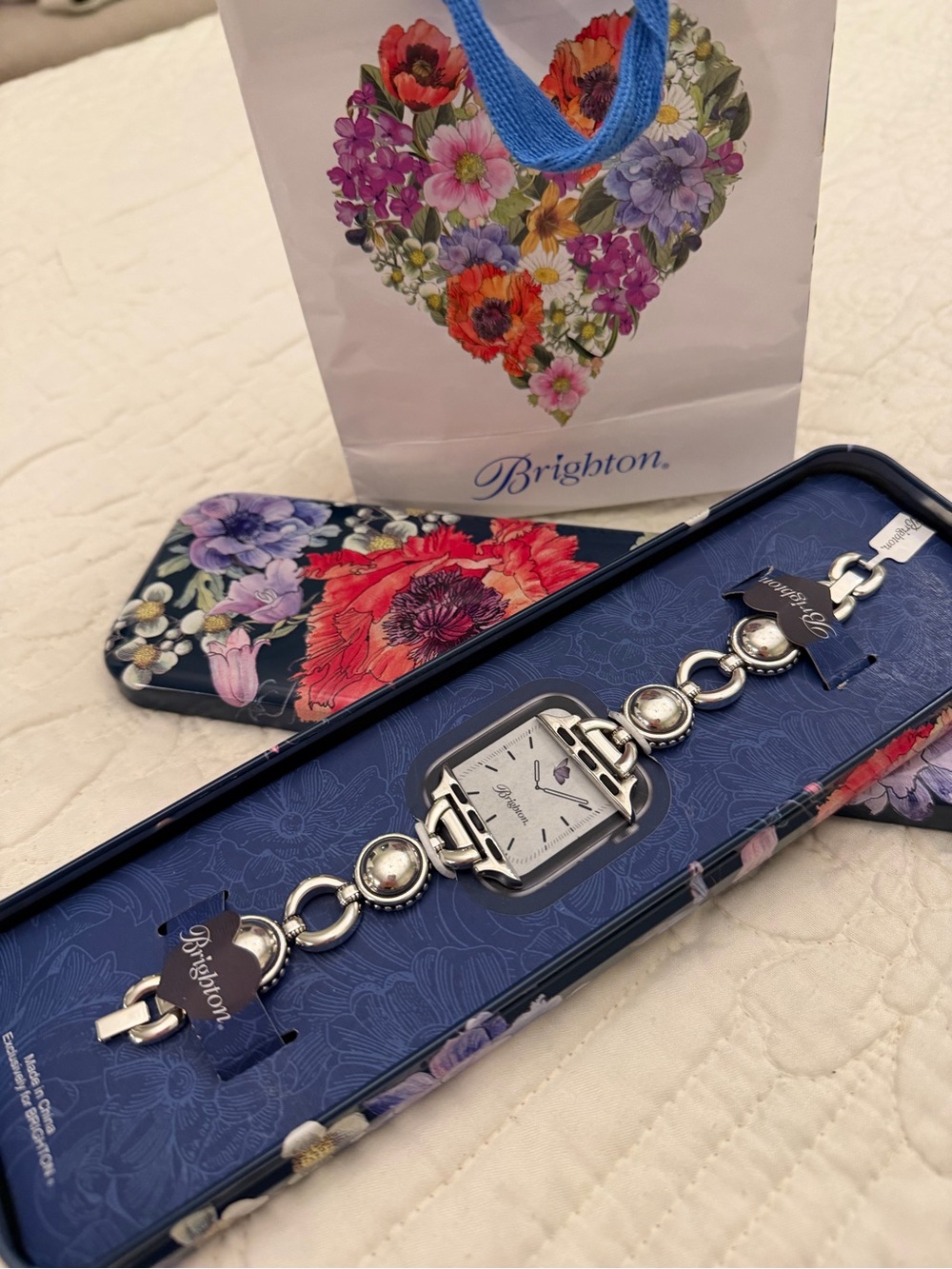 Brighton Silver Bracelet Apple Watch band